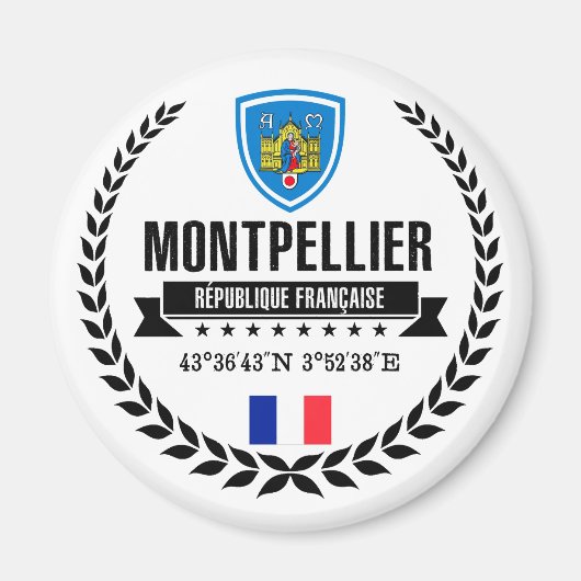 Montpellier Magneet (Voorkant)
