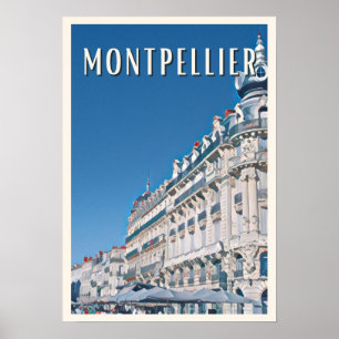 Montpellier Photo Vintage Poster