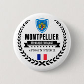 Montpellier Ronde Button 5,7 Cm (Voorkant)