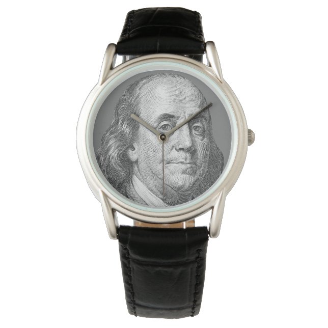 Montre 100 dollars, Benjamin Franklin (devant)