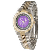 Montre 12ème anniversaire de la Mariage de soie (Incliné)