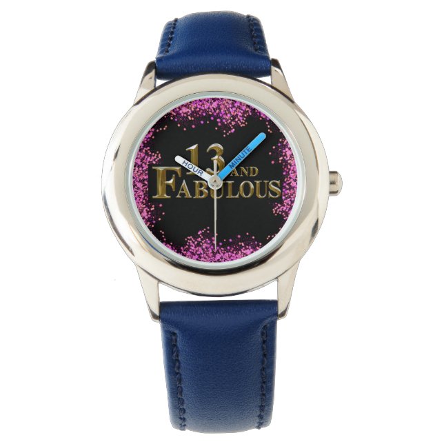 Montre 13e anniversaire  (devant)