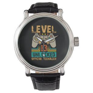 Montre 13e anniversaire Gift Boys Niveau 13 déverrouill