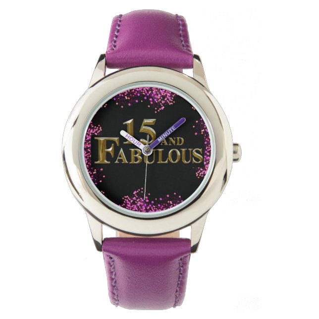 Montre 15e anniversaire  (devant)