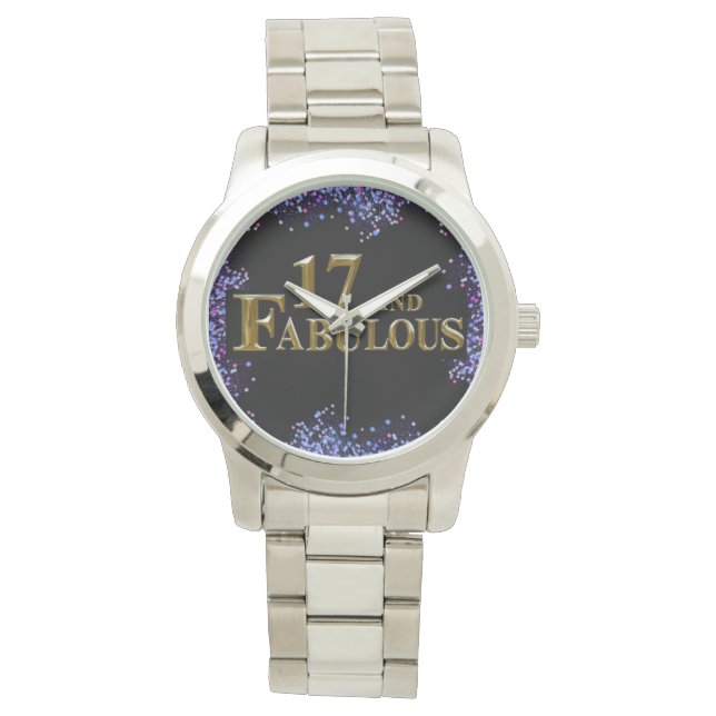 Montre 17e Anniversaire  (devant)