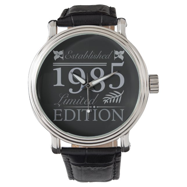 Montre 1985 Limited Edition 40e anniversaire (devant)
