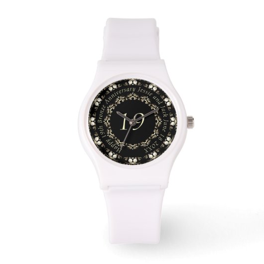 Montre 19e anniversaire du Mariage eWatch (Recto)
