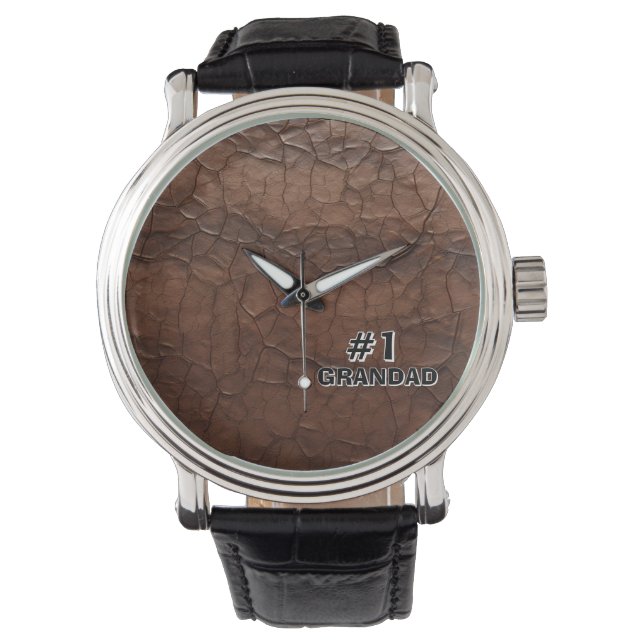 Montre #1 Papy Cuir (devant)