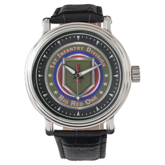Montre 1re division d'infanterie (devant)