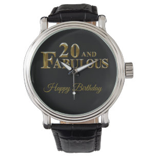 Montre 20e anniversaire