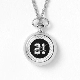 Montre 21e anniversaire personnalisé Moderne et élégant