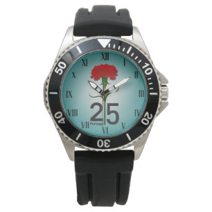 Montre 25 avril, Révolution de la Carnation, Portugal