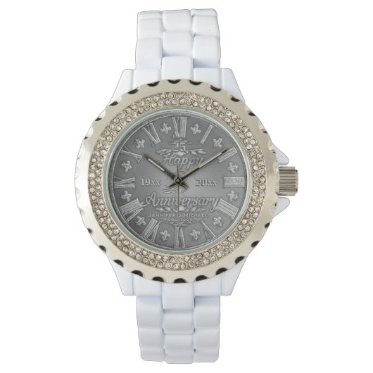 Montre 25e anniversaire du mariage (devant)