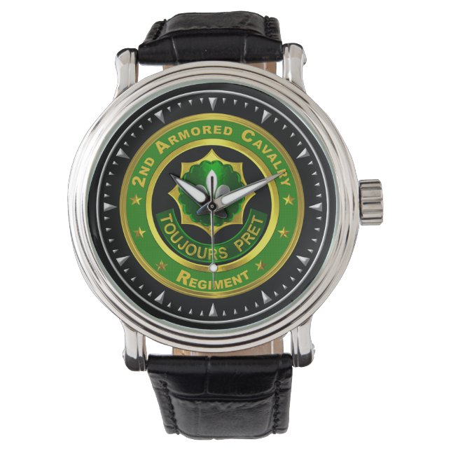Montre 2e Régiment de cavalerie blindée (devant)
