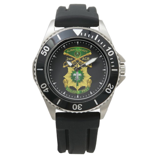 Montre 2e Régiment de cavalerie blindée (devant)