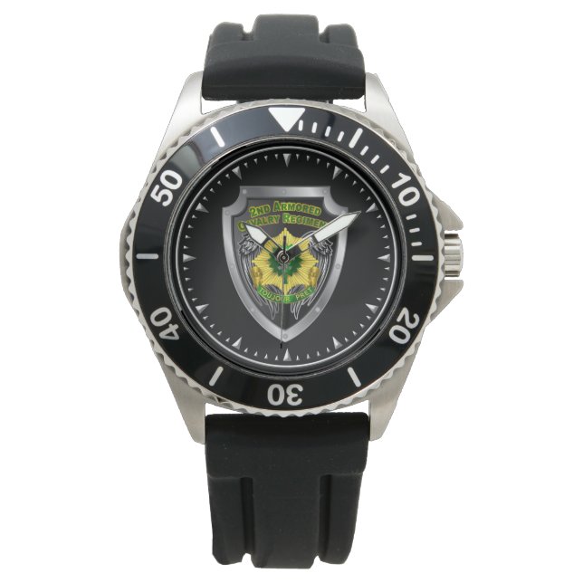 Montre 2e régiment de cavalerie blindée  (devant)