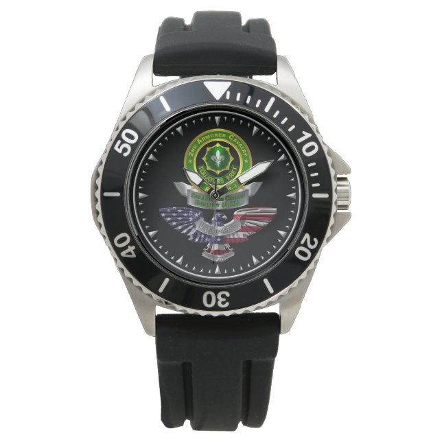 Montre 2e régiment de cavalerie blindée  (devant)