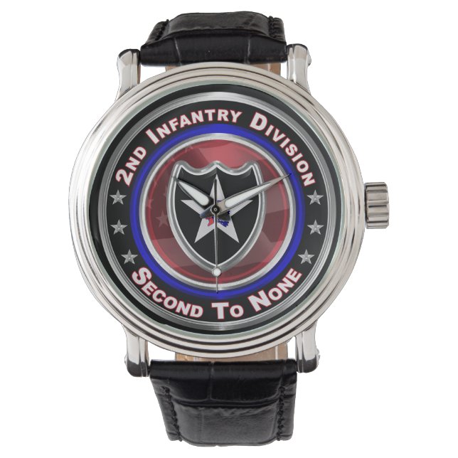 Montre 2ème Division d'Infanterie “Deuxième à aucu (devant)