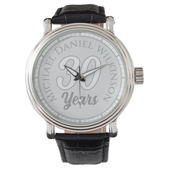 Montre 30e anniversaire (devant)