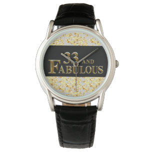 Montre 33e anniversaire