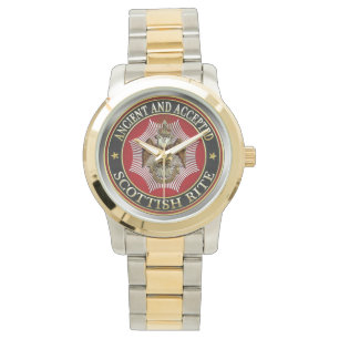 Montre [400] Aigle à deux têtes de Rite écossais