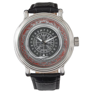 Montre [400] Boussole runique magique argentée de