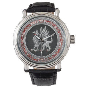 Montre [400] Griffon argenté sacré