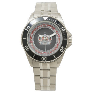 Montre [400] Prince-Princesse King-Queen Crown [Argent]
