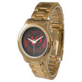 Montre 40e ANNIVERSAIRE Mariage RUBY (Incliné)