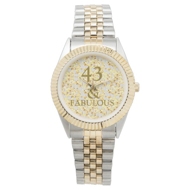 Montre 43e anniversaire  (devant)