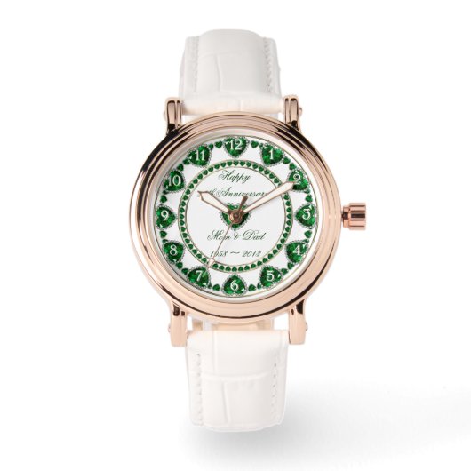Montre 55e anniversaire du Mariage (Recto)