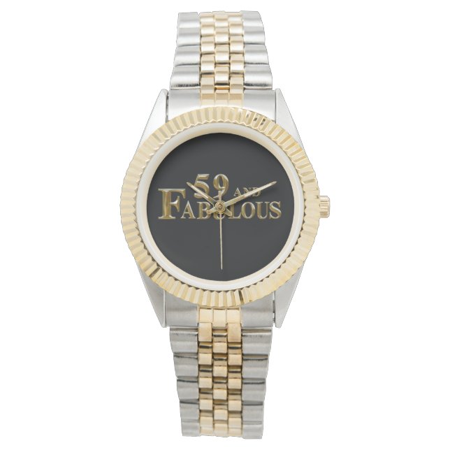 Montre 59e anniversaire  (devant)