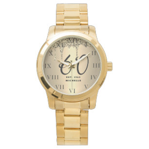 Montre 60e anniversaire pour son soixante Black Sparkle G