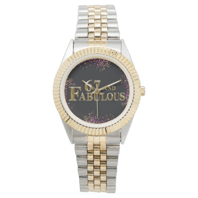 Montre 67e anniversaire  (devant)