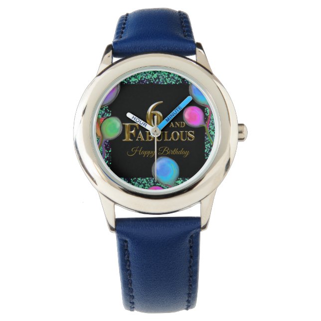 Montre 6e anniversaire  (devant)