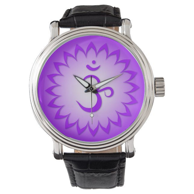 Montre 7e Chakra - Couronne Chakra - Sahasrara (devant)