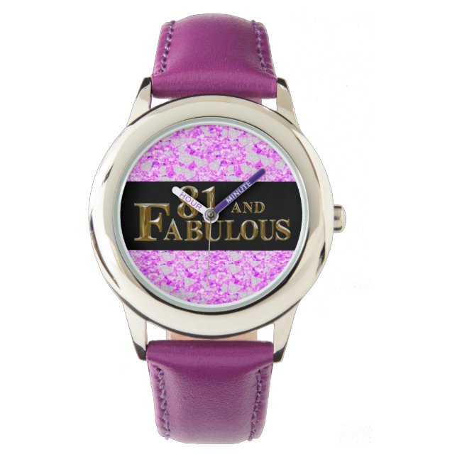 Montre 81e anniversaire  (devant)