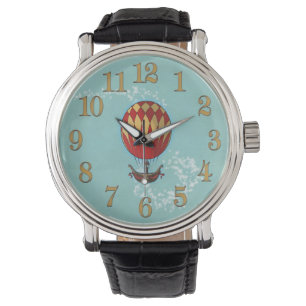Montre à ballon à air chaud à vapeur de style vint
