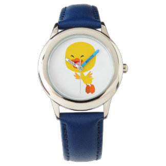 Montre à canicule à caricature volante mignonne