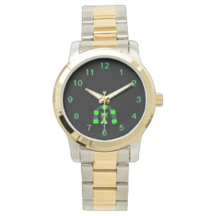 Montre à deux tons unisex FrankenFromage St. Patri