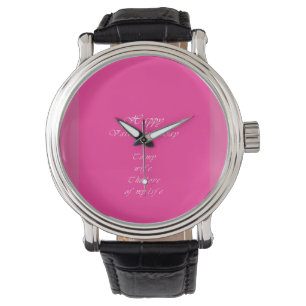 Montre à mon épouse valentine poème