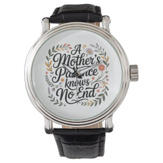 Montre A Mother's Patience Knows No End