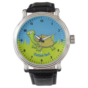 Montre à poignet de tortue cartonnée