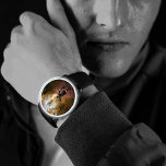 Montre à poignet style Steampunk<br><div class="desc">Deux fois par jour, ces deux visages de montre vont rivaliser ! Steampunk Style est amusant! Vous avez besoin de cette montre.</div>