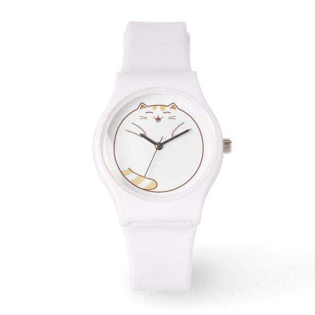 Montre À Quelle Heure Est-Ce Meow ? (Chat suspendu) (Recto)