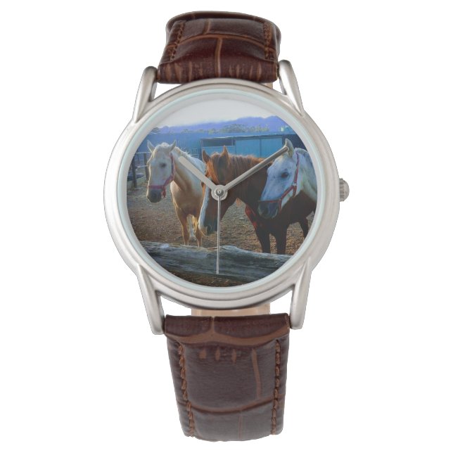 Montre à trois chevaux (devant)