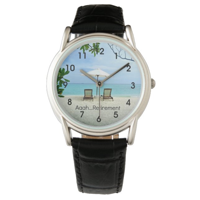 Montre Aaah...Retraite (devant)