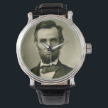 Montre Abraham Lincoln président usa Etats-Unis Amérique<br><div class="desc">Abraham Lincoln président usa Etats-Unis Amérique histoire portrait vintage</div>