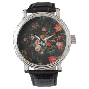 Montre Abraham Mignon Le Bouquet Renversé. Floral