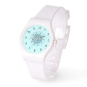 Montre Abstract seafoam (Angle)